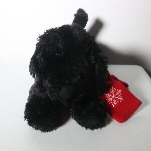 Eddie Bauer Plush Black Labrador Stuffed Toy Dog Animal Retriever Lab 2007